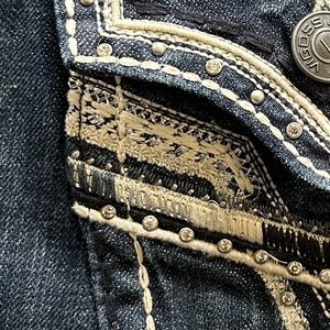 VIGOSS Bootcut Sequin Pocket Jeans